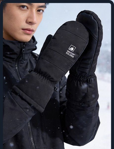 内并指滑雪保暖手套 LD-006